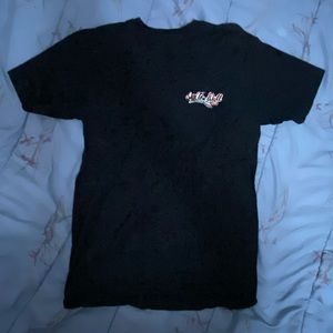 Vans graffiti skull shirt